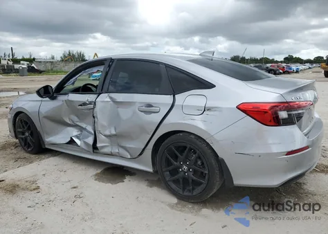 2024 Honda Civic Sport из США, поврежденный, VIN 2HGFE2F55RH533305